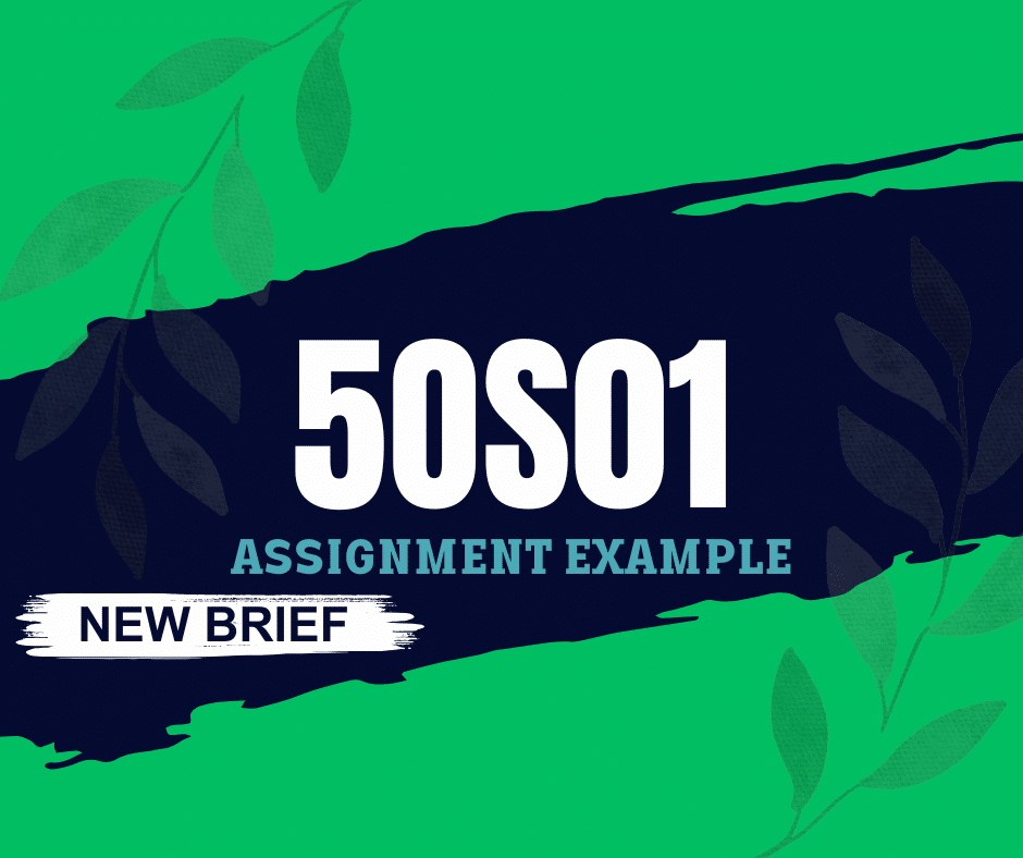 New Brief 5OS01 Assignment Example